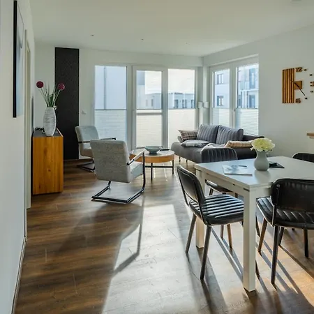 Lejlighed Hangar 19 Superior Mit Terrasse Und Garten H1w1 Schwerin (Mecklenburg-Vorpommern)